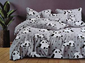 Bedding 160 x 200 3pcs Satin Dalwin 1079