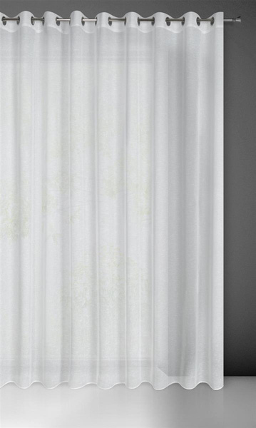 Firana Dekoracyjna Lexy 300 x 250 Biał Przelotka