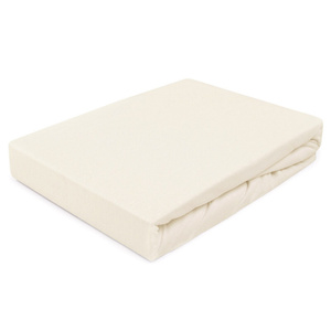 Jersey sheet with elastic 018_D Ecru 70x140