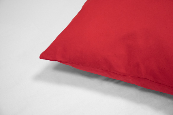 Cotton pillowcase 50 x 70 Uniform Ola Red Red