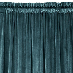 Zasłona 140 x 270 Dekoracyjna Welwet Melanie C.Niebieski