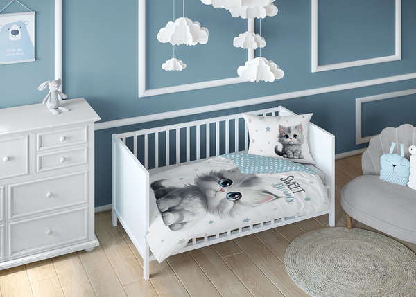 Pościel 100 x 135 Bawełna Dziecięca Maya Mo 5518A