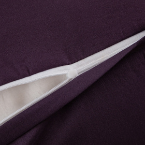 Pościel 140 x 200 2cz Gładka Z Haftem Lumera 04