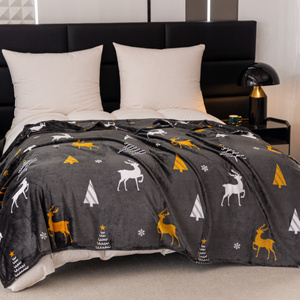 Blanket 160 x 200 Microfiber Christmas Donato 01