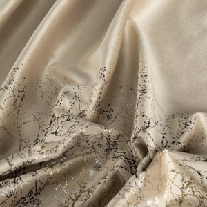 Zasłona 140 x 250 Welwet Przelotki Tori Beż