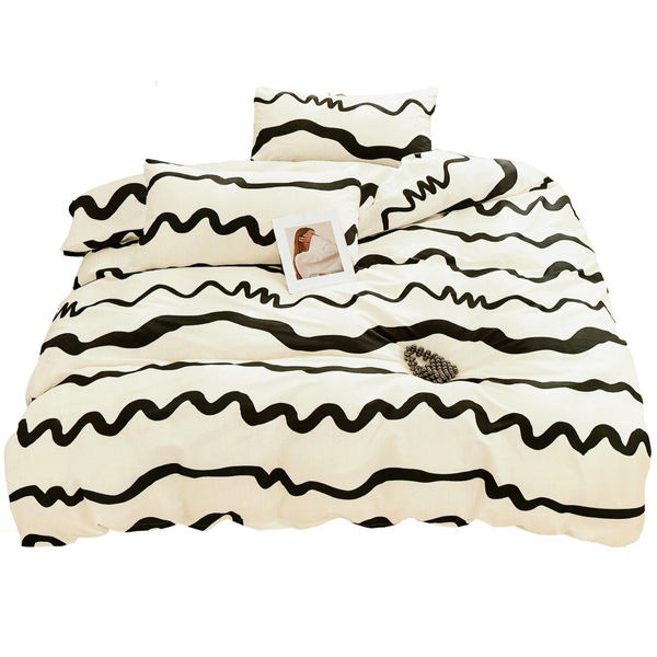 Bedding 200 x 220 3pcs Cotton Satin no. A1832