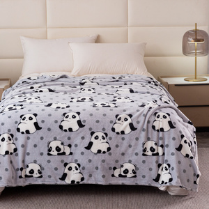 Koc 160 x 200 Mikrofibra Gładka Inger 17