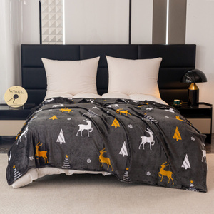 Blanket 200 x 220 Microfiber Christmas Donato 01