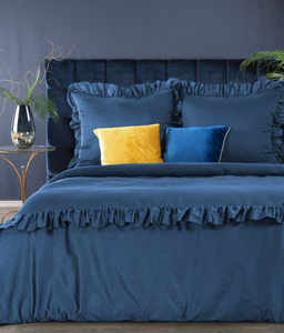 Bedding Set 160 x 200 3pc Venus 01F Satin