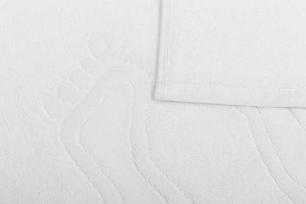 Dywanik Łazienkowy Sora 01 Biały 650 g/m2 50x70