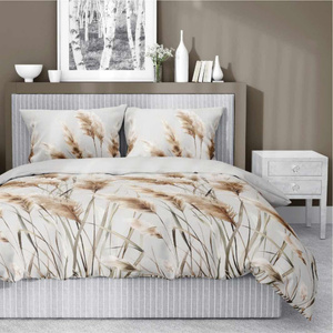 Bedding 220 x 200 3pc Asti Satin Cotton 5329B