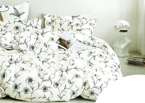 Bedding 200 x 220 3pc Satin Cotton No. A1521