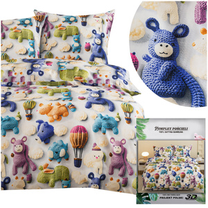 Bedding 160 x 200 3pc Satin Maria 3288