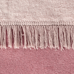 Blanket 220 x 240 Cotton Duo Acrylic1 Pink+Powder
