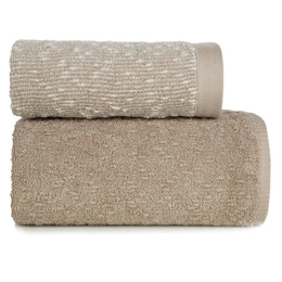 Towel Set 50x90 70x140 2pcs Tamina Beige+Brown