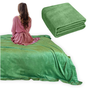 Blanket 160 x 200 Microfiber Solid Juana 07