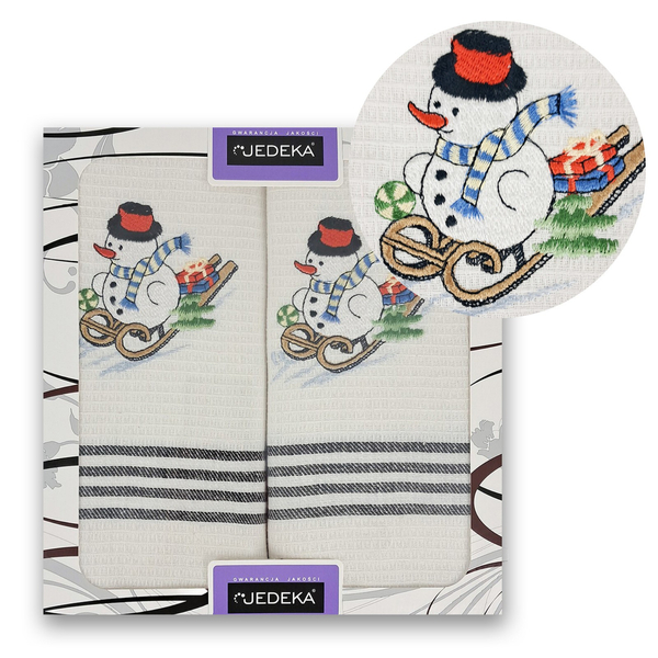 Kitchen Cloths 50x70 Embroidered Bari 2 pcs No. 31