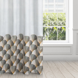 Zasłona 140 x 250 Design91 Welwet Gina Srebrny 