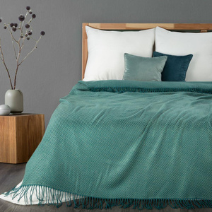 Koc 130 x 170 Akrylowy Akryl3 Mięta