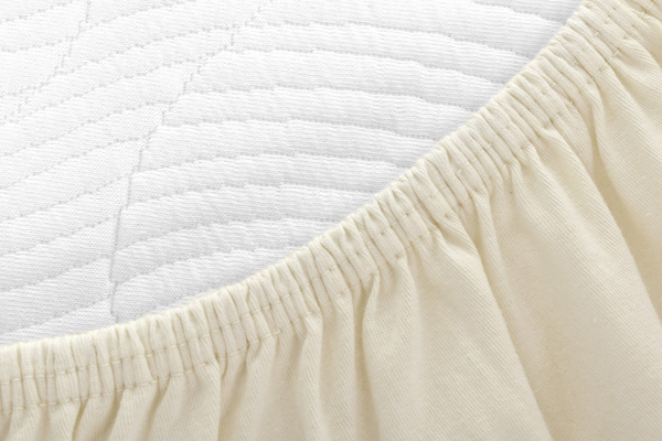 Prześcieradło Jersey z Gumką 018_D Ecru 60x120