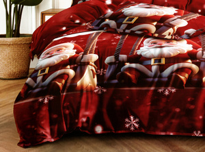 Bedding set 200 x 220 3pcs Christmas Satin Dalwin 1050