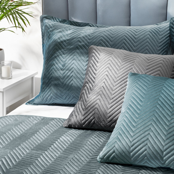 Poszewka 50 x 70 Dekoracyjna Welwet Sofia Mięta