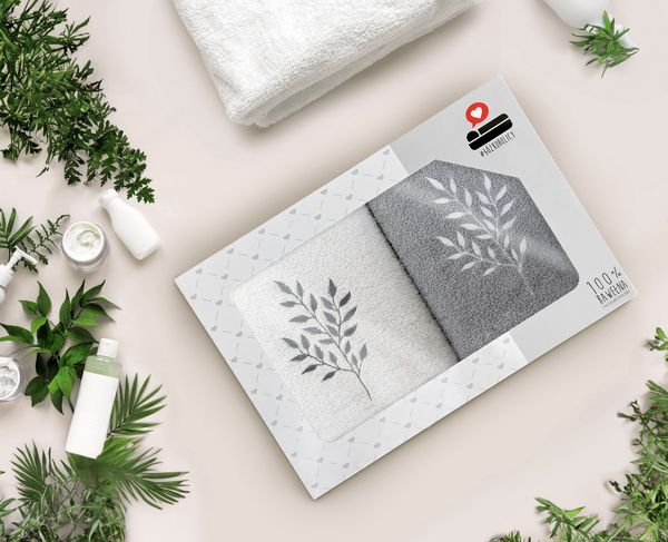 Towel set 2pcs. 70x140 Luba 10