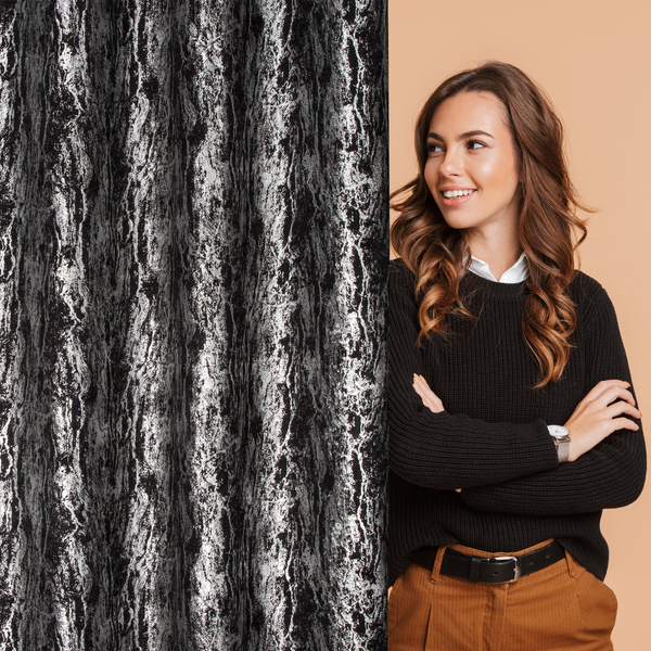 Zasłona 140 x 250 Dekoracyjna Blackout Elise Cz+Sr