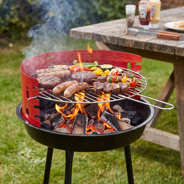 Grill Węglowy Okrągły Turystyczny Ruszt Gardo