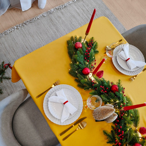 Tablecloth 110x160 Stain-Resistant Surbo Mustard