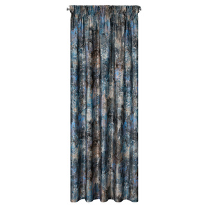 Curtain 140 x 270 Velvet Tape Ester Turquoise