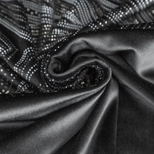 Arianna Decorative Curtain 140 x 250 Black