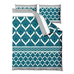 Pościel 220 x 200 3cz Satynowa Zaratex Sapphire