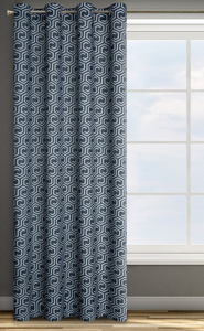 Curtain 140 x 250 Decorative Juliet Graf+Silver
