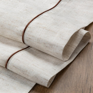 Tablecloth 145 x 280 Decorative Natu9 Nat+Brown