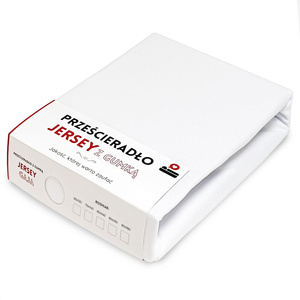 Prześcieradło 80 x 180 Jersey z Gumką Gaja 14