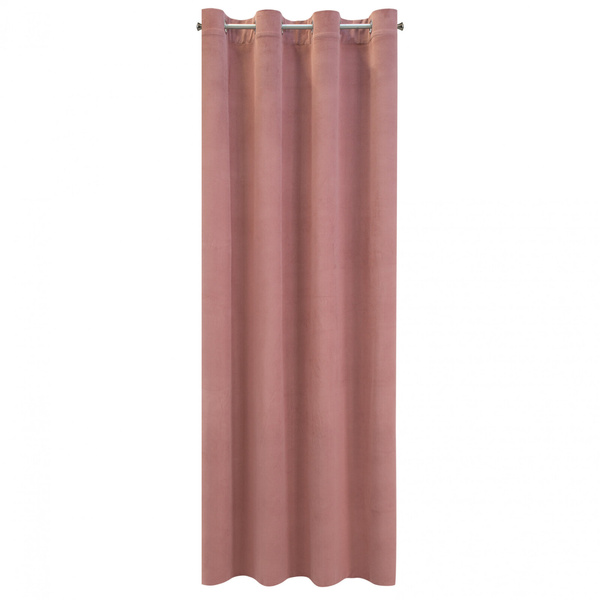 Zasłona 140 x 250 Dekoracyjna Welwet Milo C. Róż