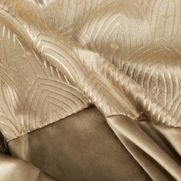 Zasłona 140 x 250 Dekoracyjna Przelotki Agnes Beż