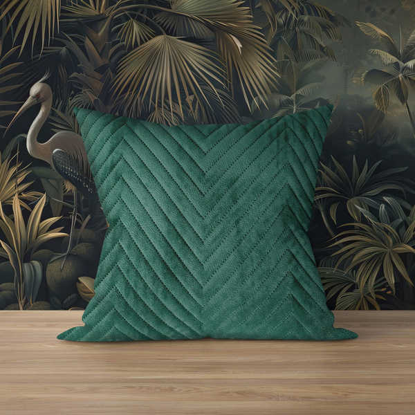 Poszewka 45 x 45 Jodełka Welurowa Caden 05