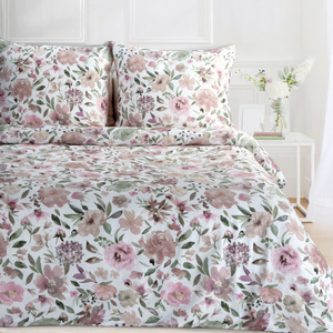 Pościel 140 x 200 2cz Satyna Bawełniana Spring 57