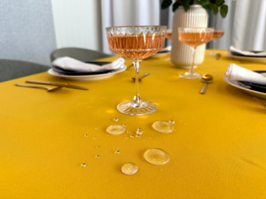 Tablecloth 130x180 Stain-Resistant Surbo Mustard
