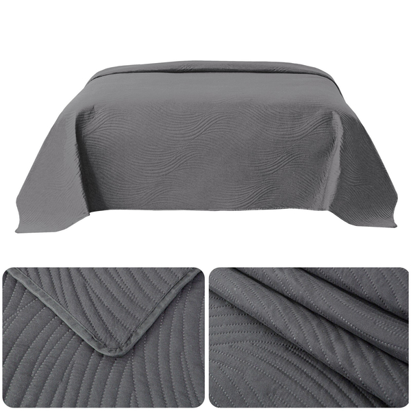 Narzuta 170 x 210 Tłoczona Mikrofibra Federico 03