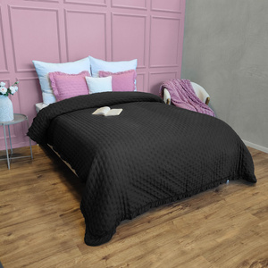 Narzuta 200 x 220 Pikowana Z Falbaną Celia 02