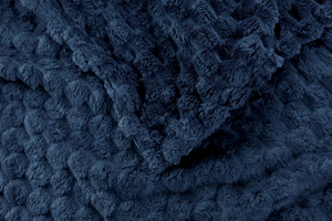 Blanket 200 x 220 Microfiber Design Cindy6 Navy Blue