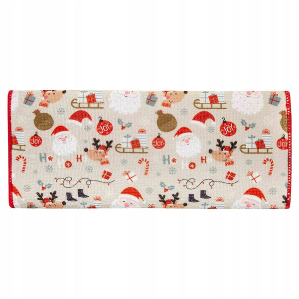 38 x 51 Santa Christmas Dish Drying Mat