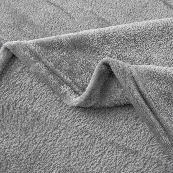 Blanket 200 x 220 Microfiber Solo Grey