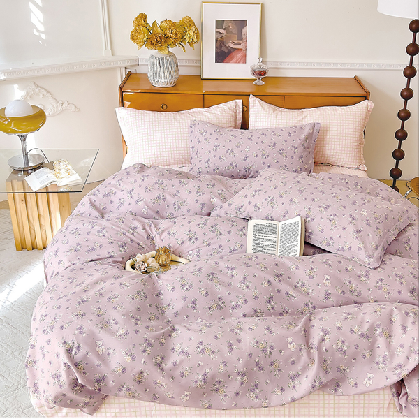 Pościel 160 x 200 3cz Satyna Bawełniana Aurela 09