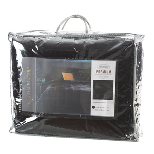 Narzuta 170 x 210 Dekoracyjna KRISTIN2 Czarna