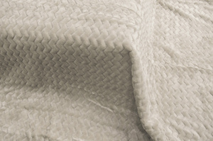 Blanket 160 x 200 Microfiber Zigzag Embossed Mouse