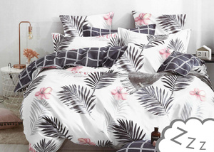 Cotton Satin Bedding No. A1261 200x220NP 3 parts